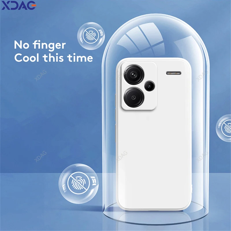Funda blanda Original para Xiaomi Redmi Note13 Note 13 Pro Plus Pro + 13Pro + 5G, funda trasera de silicona líquida protectora completa a prueba de golpes