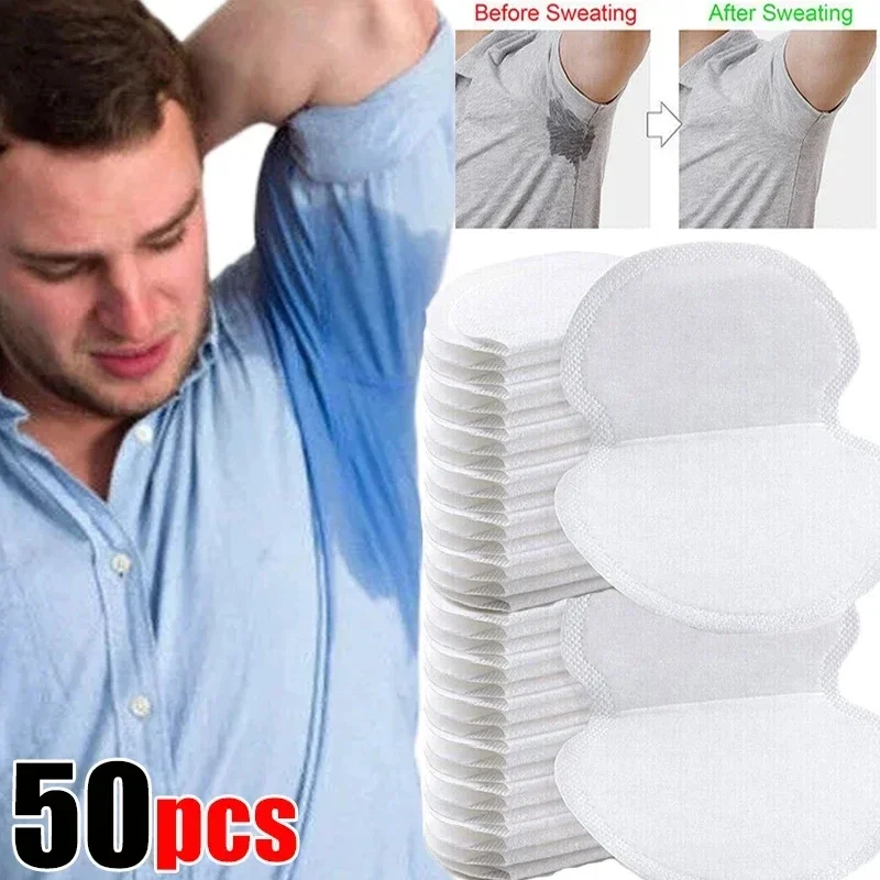 Almohadillas para el sudor de las axilas, almohadillas para el sudor de las axilas para mujeres y hombres, protector para el sudor premium para lucha contra la hiperhidrosis, almohadillas desechables para las axilas