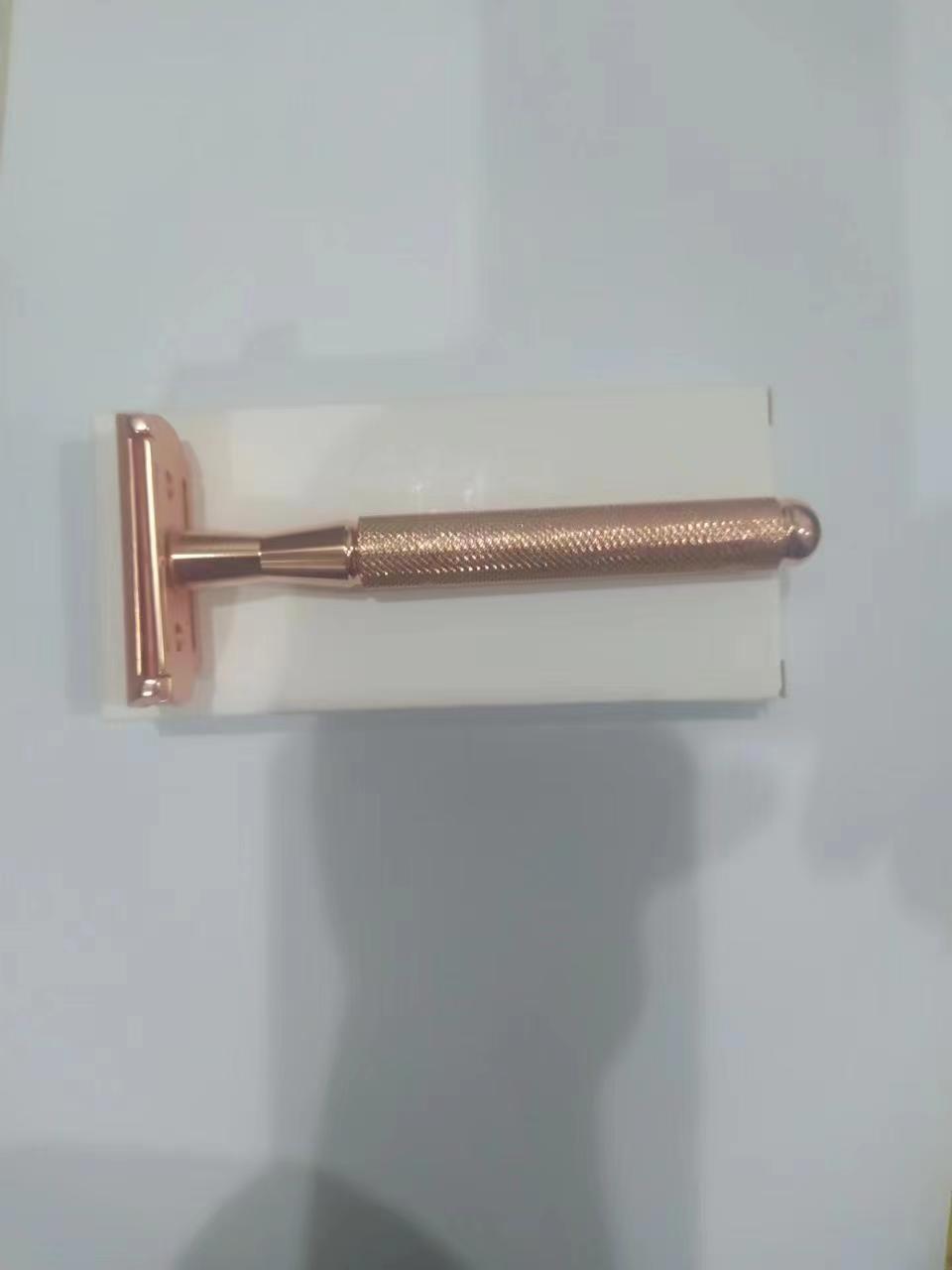 Old Style Shaver, Manual Shaver, Retro Beard Blade, Stainless Steel Double-sided Blade, Shaving Razor oneblade