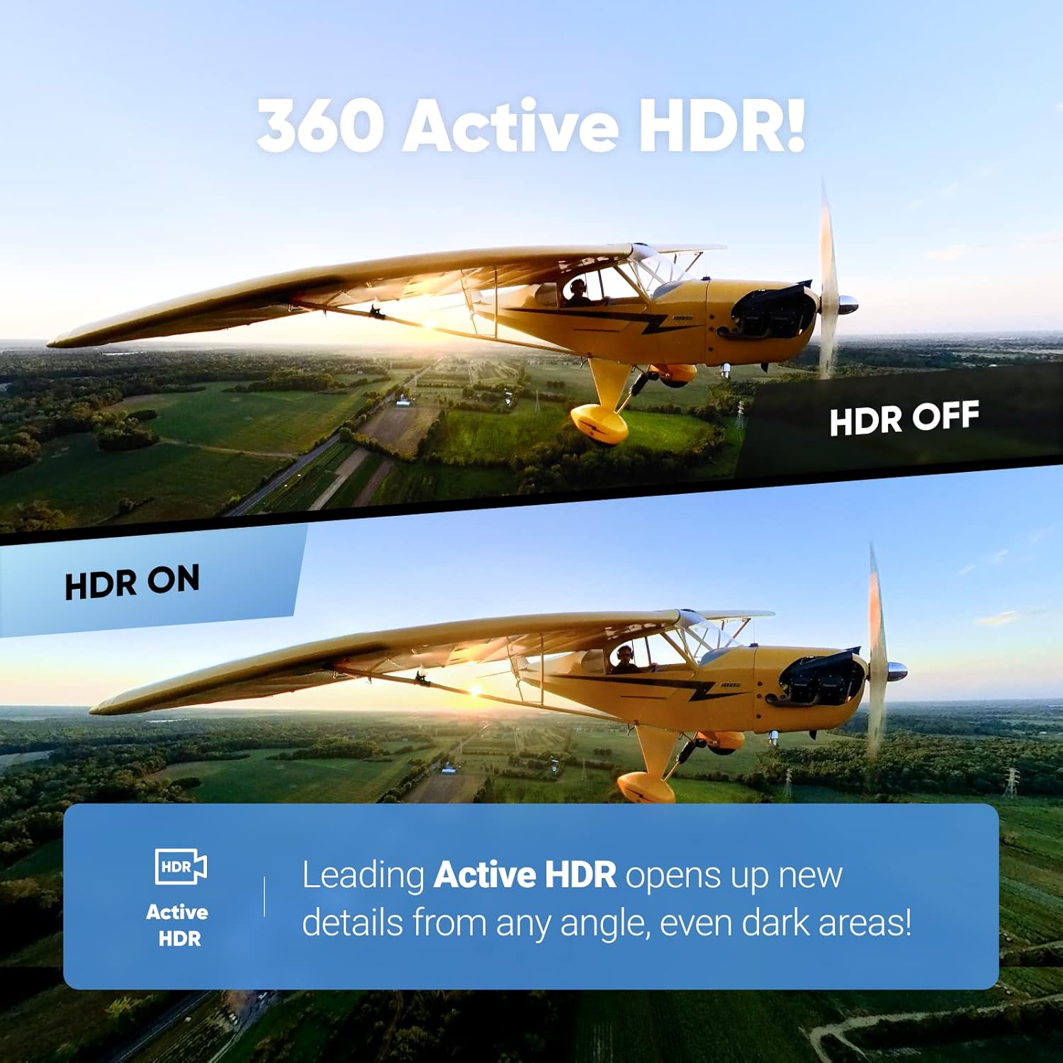 X3 - Get Set Kit Waterproof 360 Action Camera with 1/2" 48MP Sensors, 5.7K 360 Active HDR Video, 72MP 360 Photo, 4K Single-Lens