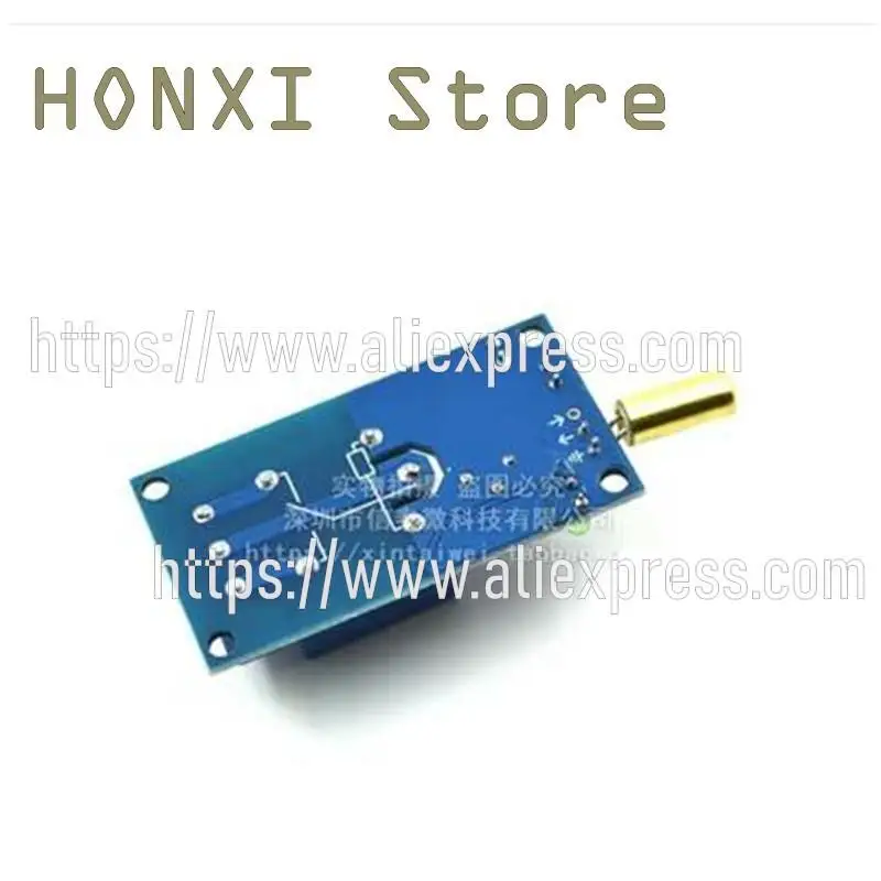 Módulo de relé de 1 piezas y 12V, equipo de sensor de inclinación, módulo de gatillo de alarma de protección de descarga de inclinación, SW-520