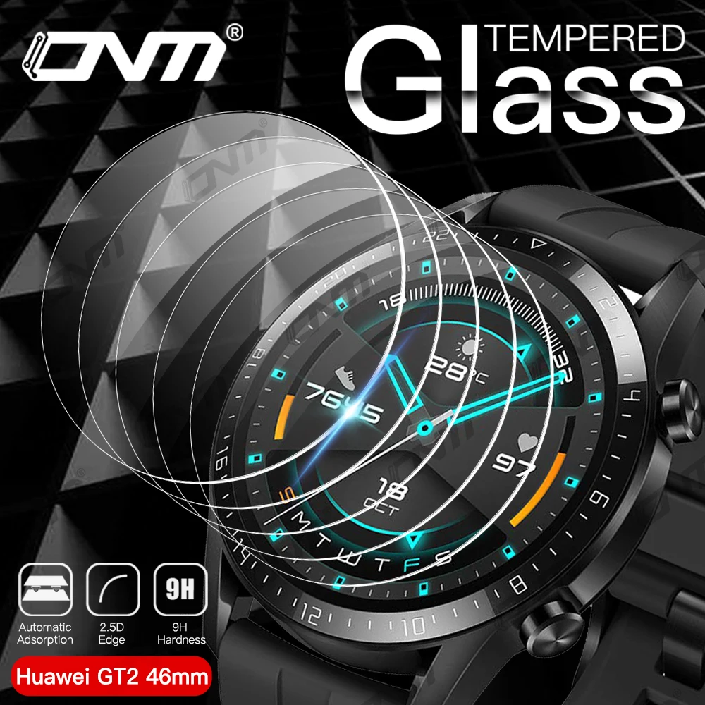 Vidrio templado Premium 9H para Huawei Watch GT3 Pro GT2 46MM 43MM Protector de pantalla HD para Huawei GT 3 2 Runner película protectora