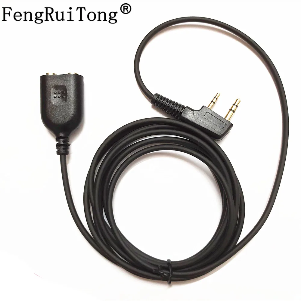 Кабель-удлинитель K type 2, штекер-гнездо, для UV-5R, Kenwood, BaoFeng, BF-888s