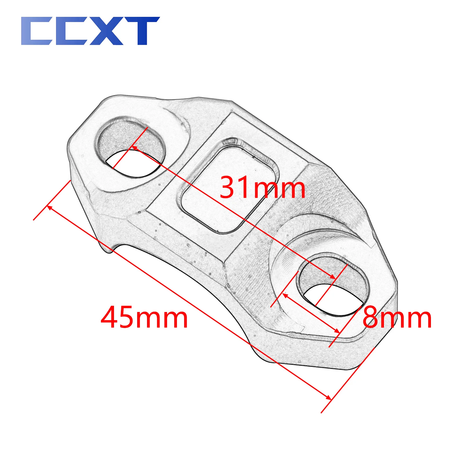 CNC 22MM Universal Handlebar Brake Clutch Rotating Bar Clamp Mount Stop Start Kill Switch For Yamaha Honda Kawasaki KTM Suzuki