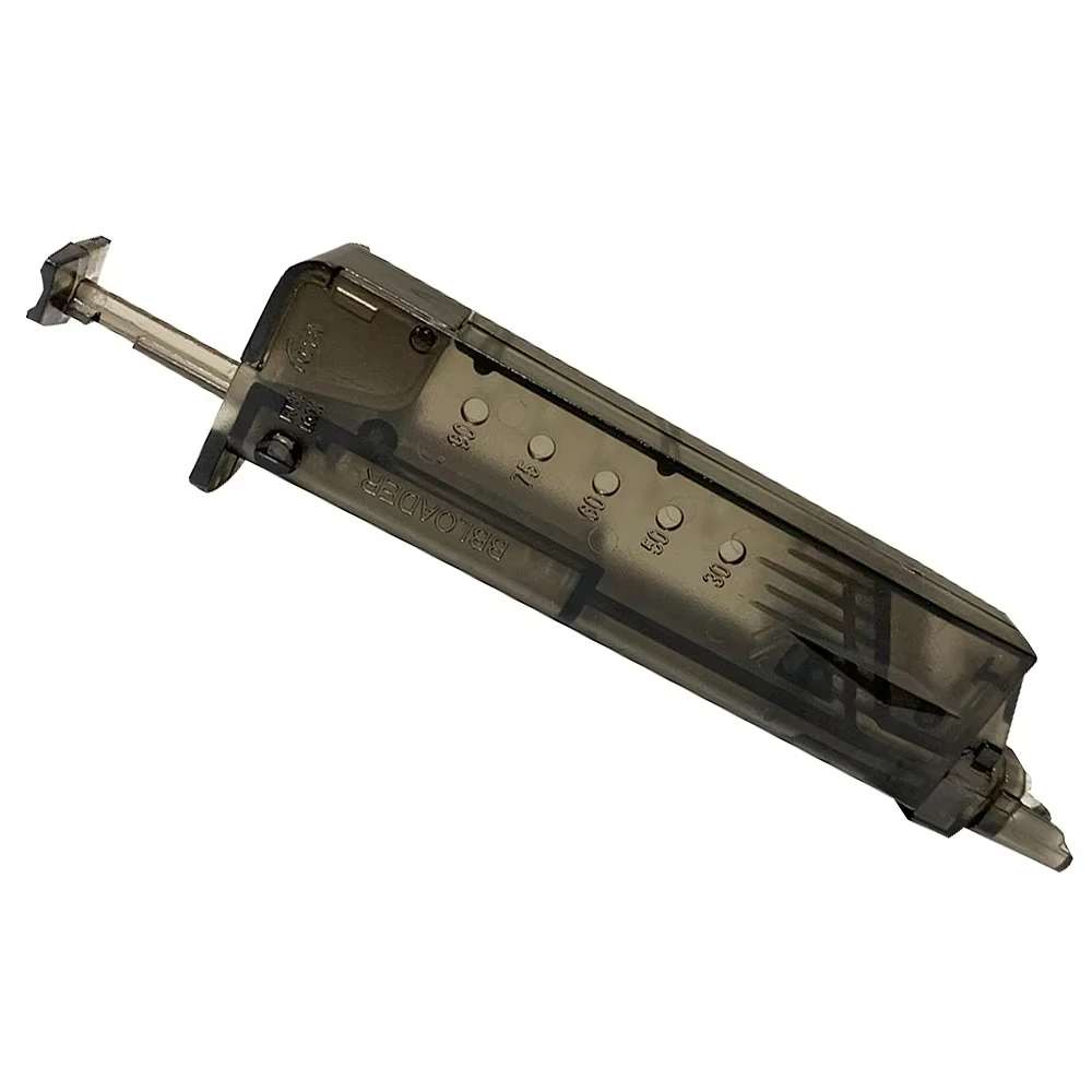 ใหม่Airsoft 100rd BB Speed LoaderสําหรับPaintballปืนAirsoft BB Balls Speed Loader 100 รอบBBความจุPaintballอุปกรณ์เสริม