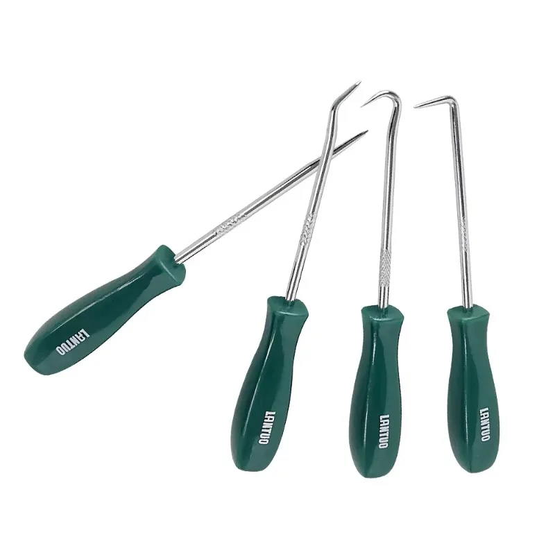 Juego de destornilladores con sello de aceite para coche, ganchos de selección para garaje, fontaneros generales, taller mecánico, herramientas para coche, 135mm, 4 Uds.