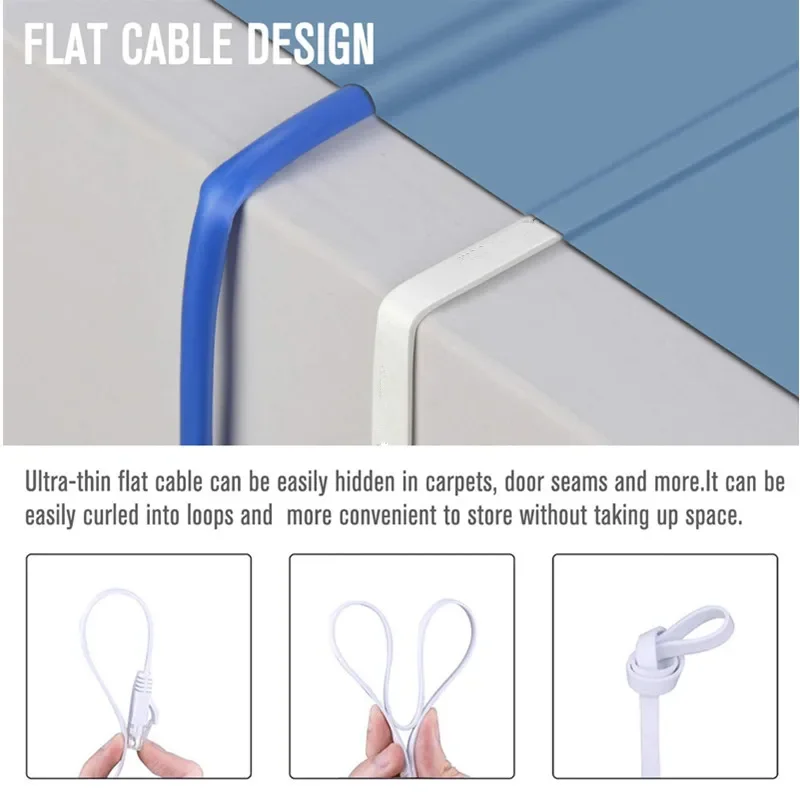 0,5 м 1 м 2 м 3 м 5 м 10 м 15 м 20 м 30 м Кабель CAT6 Плоский Ethernet-кабель RJ45 Patch LAN CAT 6 Сетевой кабель для компьютерного маршрутизатора ноутбука
