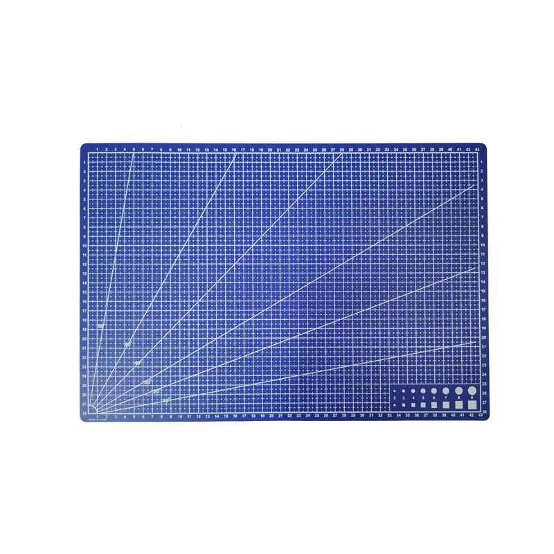 A3 Cutting Pad PVC Table Pad Leather Process Anti Cutting Double-Sided Carving Student DIY Process Self-Healing Pad 45×30x0.09cm