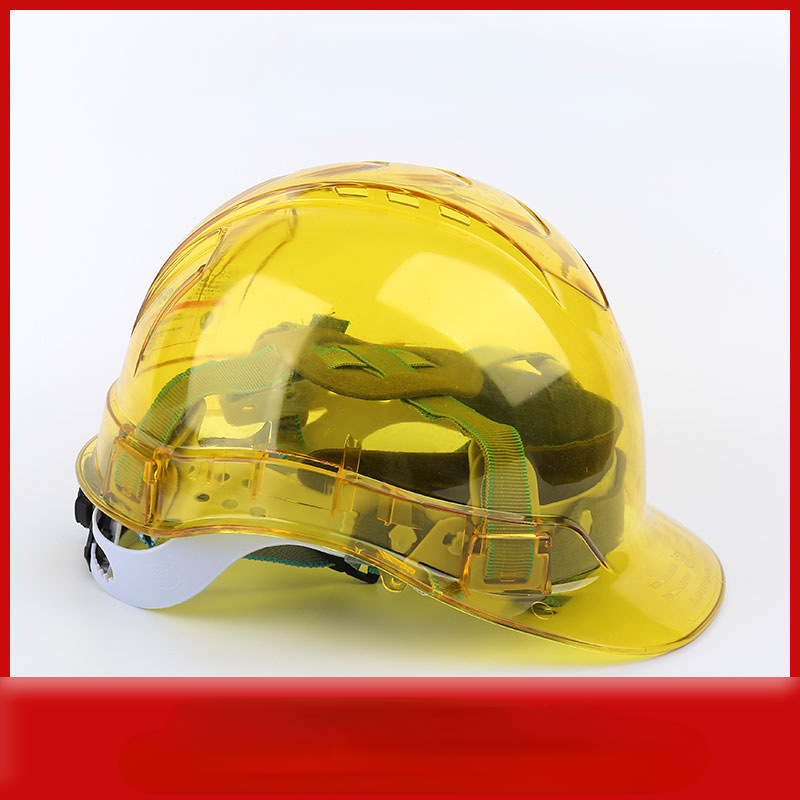 Transparent Safety Helmet Construction Climbing Steeplejack Worker Protective Helmet Hard Hat Outdoor Workplace Safety Cap New