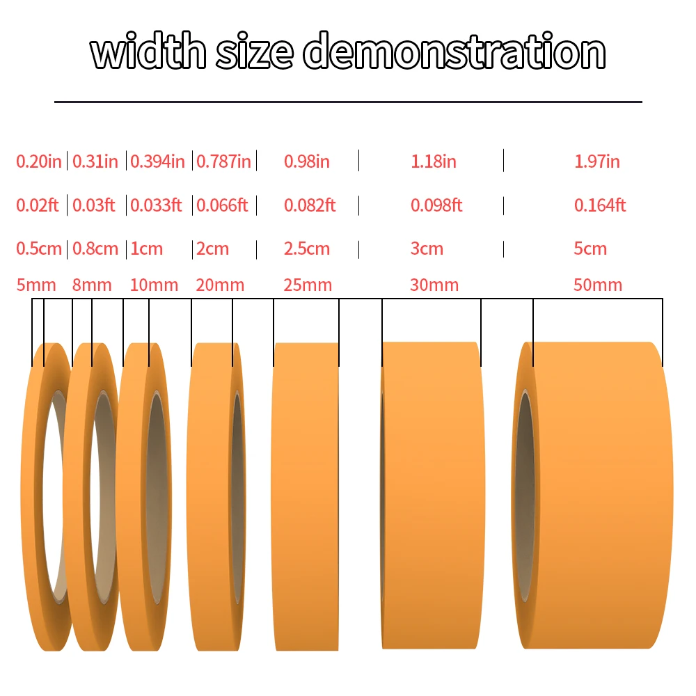 Red Film White Adhesive Foam Double Sided Tape 5 Meter Fixed Buffer Handicrafts Toys Furniture Manufacturing Packaging Industry