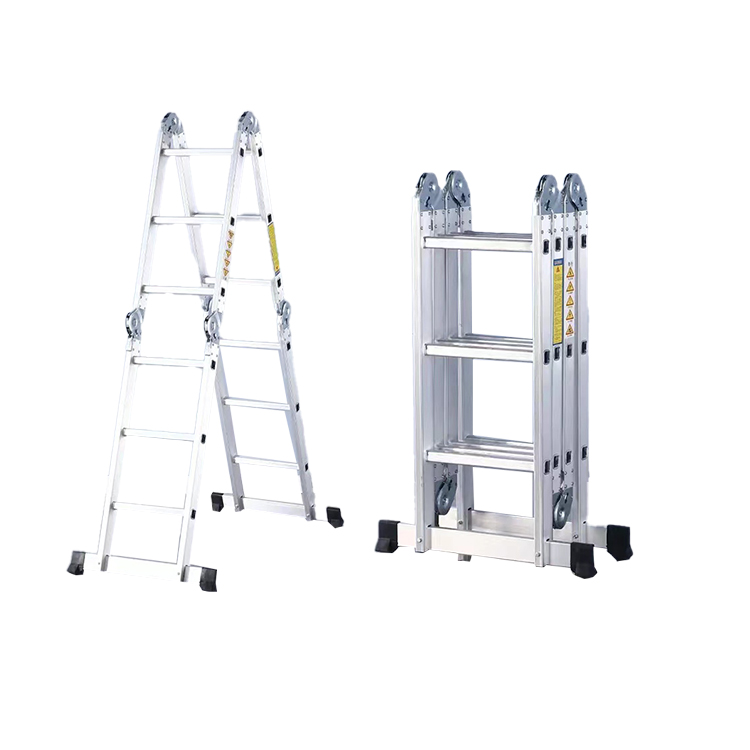 Custom Aluminum Thickened Miter Ladder Folding Aluminum Ladder 4ft Aluminum Step Ladder