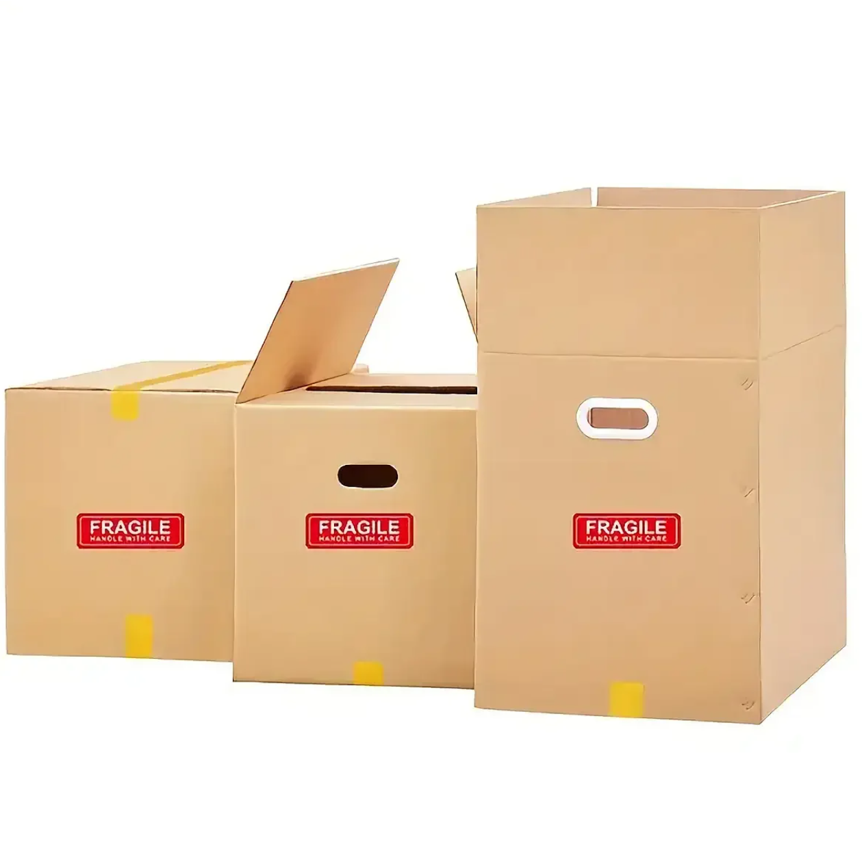 120 Stück/Rolle zerbrechliche Etikettenaufkleber „Handle With Care“-Warnschilder. Sorgfältige Versandetiketten