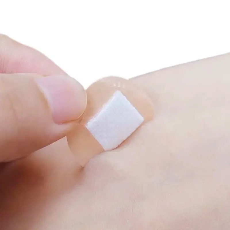 100pcs/set Skin Color Round Band Aid Waterproof Breathable Sticking Plaster for Wound Dressing Patch Circle Adhesive Bandages