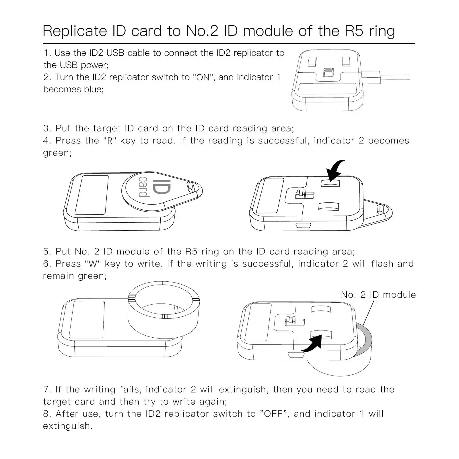 JAKCOM CDS RFID-репликатор для R5 Smart Ring Copy IC ID CUID HID NFC-карты Новый продукт считывателя карт доступа с защитой безопасности