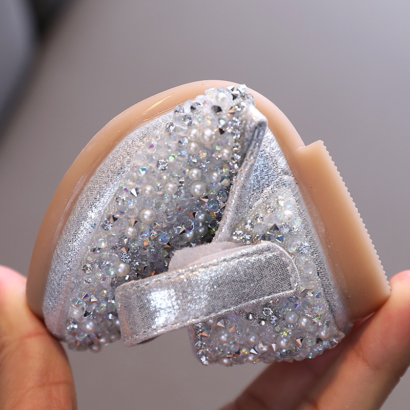 Herbst Mädchen Strass Leder Schuhe 2022 Frühling Perle Bogen Prinzessin Schuhe Weiche Kinder Baby Kleinkind Einzelnen Schuhe G06
