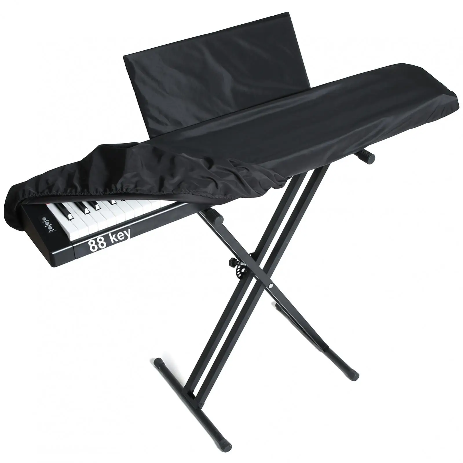 Washable Piano Keyboard Dust Cover for 61 Keys /76 Keys / 88 Keys Digital Electric Piano with Music Sheet Stand Additional Cover