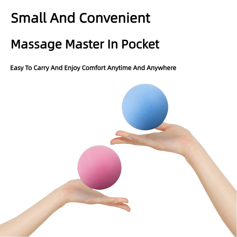 Tpe 6 ซม. Fascia Ball ผ่อนคลายกล้ามเนื้อเนื้อเยื่อลึกการออกกําลังกายกีฬาฟิตเนสโยคะนวด Trigger Point ความเครียดบรรเทาอาการปวด