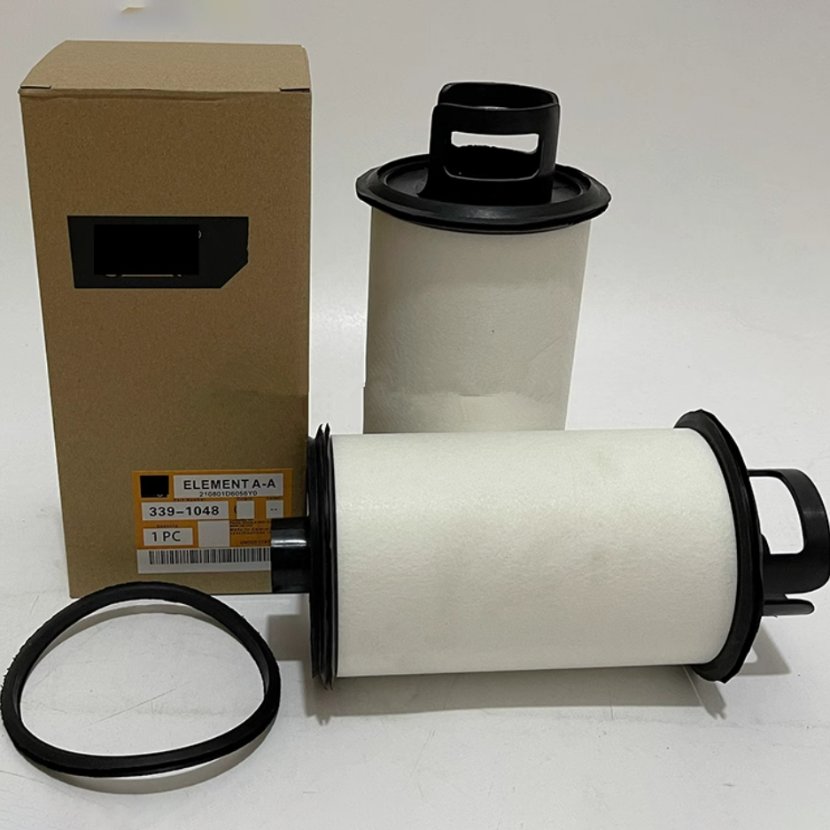 339-1048ใหม่1ชิ้นสำหรับ312E แมว320GC 323F 324E 330F 336GC/329e ส่วนประกอบของตัวกรองอากาศ