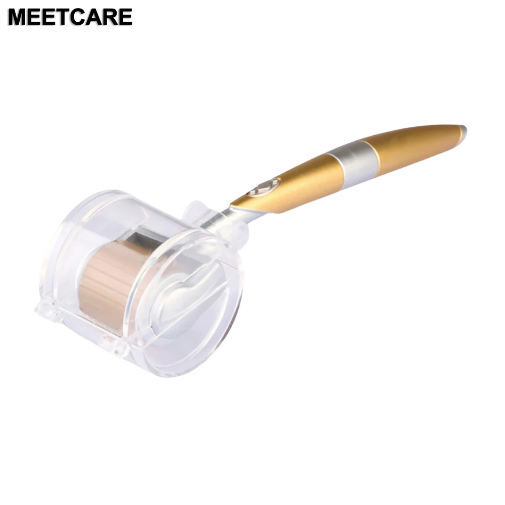 ZGTS192 Derma Roller 192pin Dermaroller Naalden Schoonheid Microneedle voor Gezicht Lichaam Baard Make-Up Huidverzorging Tool