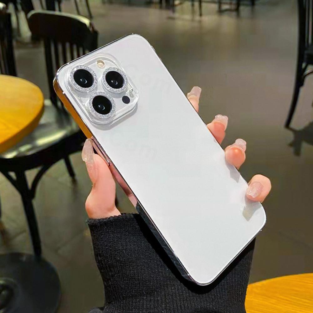 Glitzer Kamera Objektivs chutz für Apple iPhone 15 16 14 13 12 11 Pro Max 15 plus Mini-Rückseite Schutz Voll deckel Objektiv Filmglas