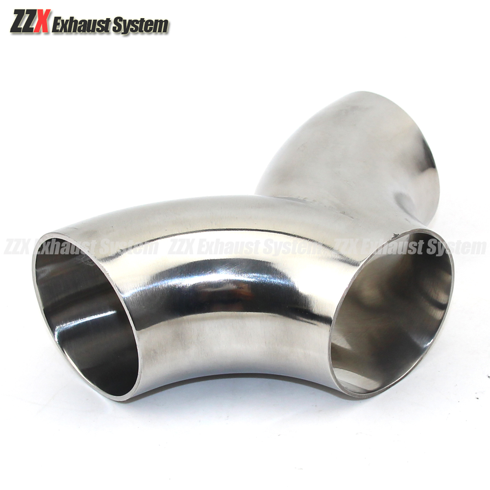 カーアクセサリー 304 ステンレス鋼エキゾーストマフラー溶接 I Y タイプティーコネクションチューブ 19/25/32/38/45/51/57/63/76 ミリメートル