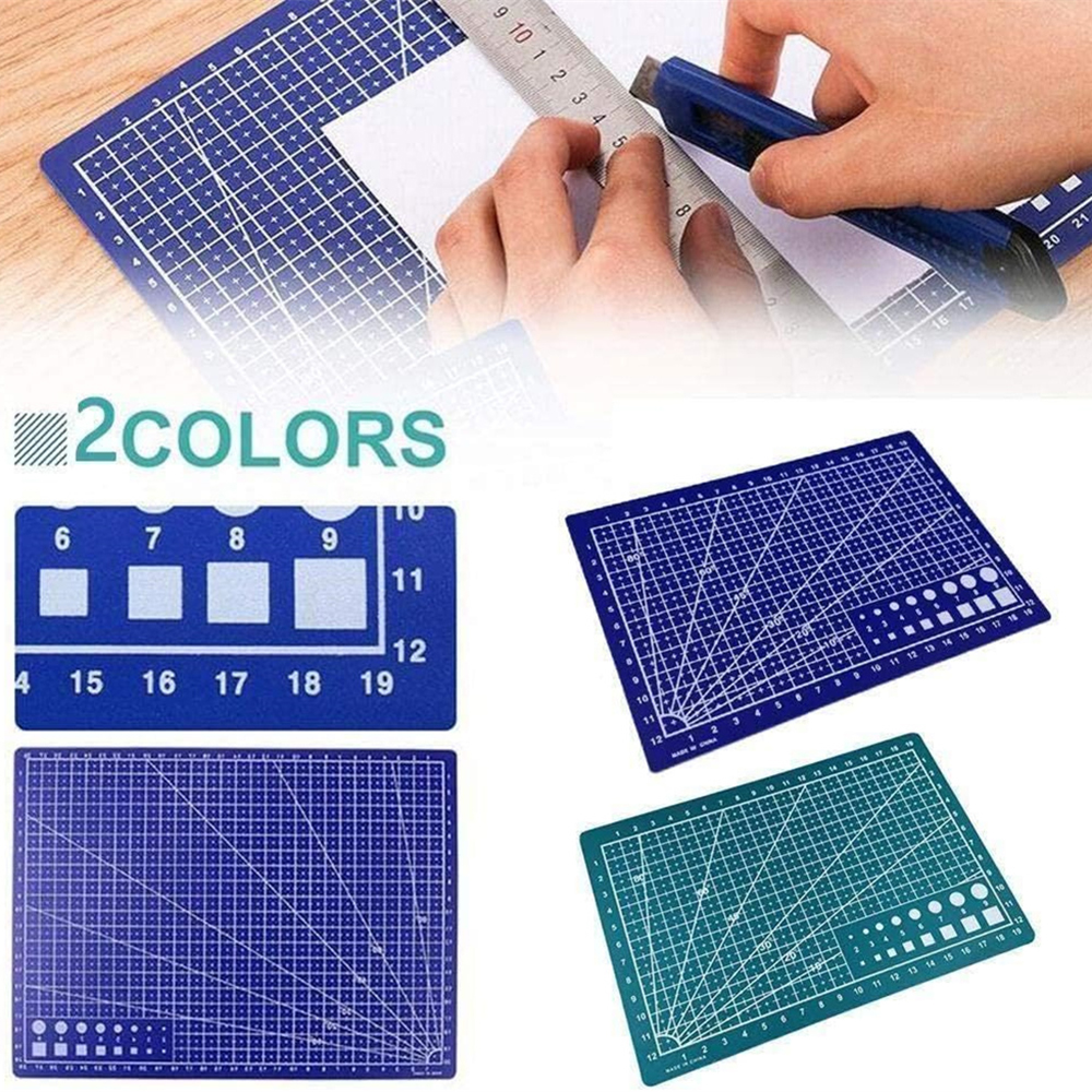 1pc A5 Cutting Pad, Thickness 0.9mm, Cutting Mat, Educational Tool, Art Carving Knife Boards Plastic Pad, Clay Cutting Board