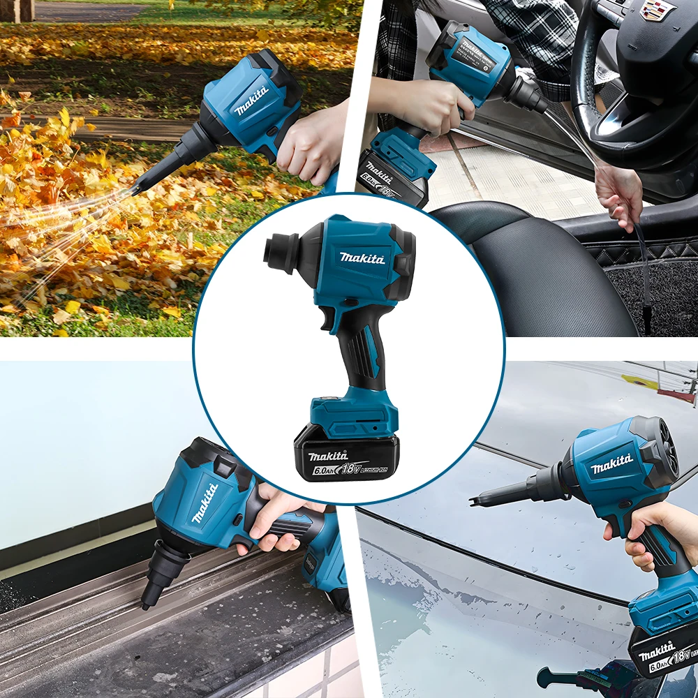 Makita power tools makita 18v battery tools DAS180 high-power air dust removal gun for blowing dust in narrow spaces power tools
