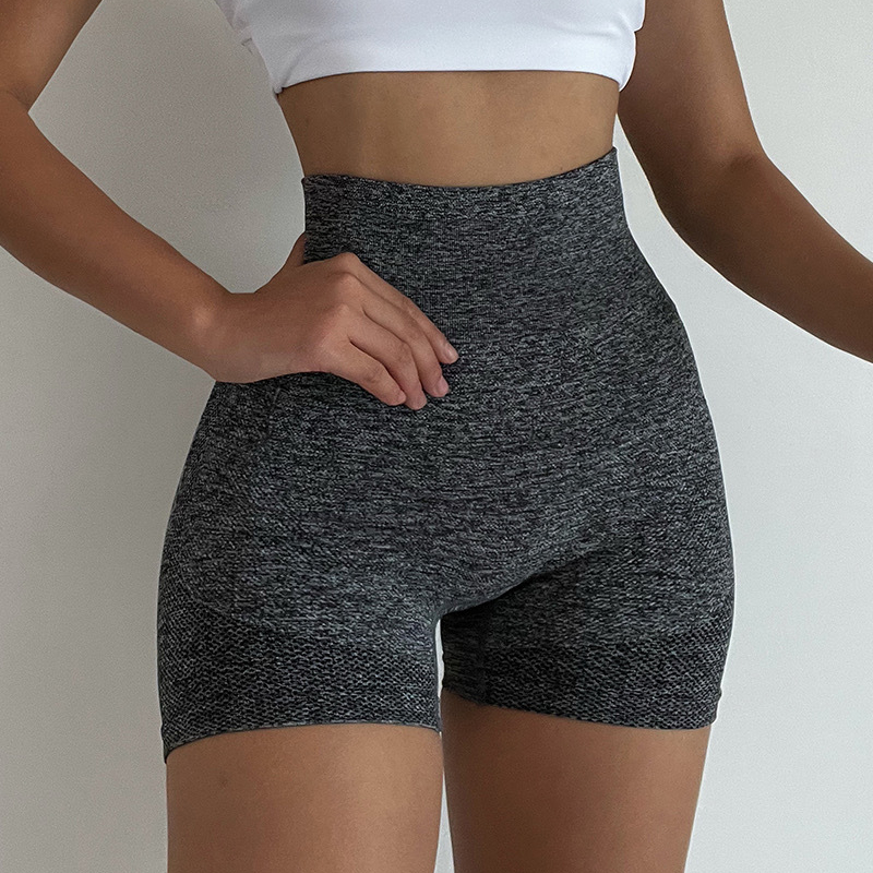 Pantalones cortos de Yoga para mujer, mallas deportivas de cintura alta para levantamiento de glúteos, Control de barriga, gimnasio, correr, pantalones estirados, ropa deportiva informal