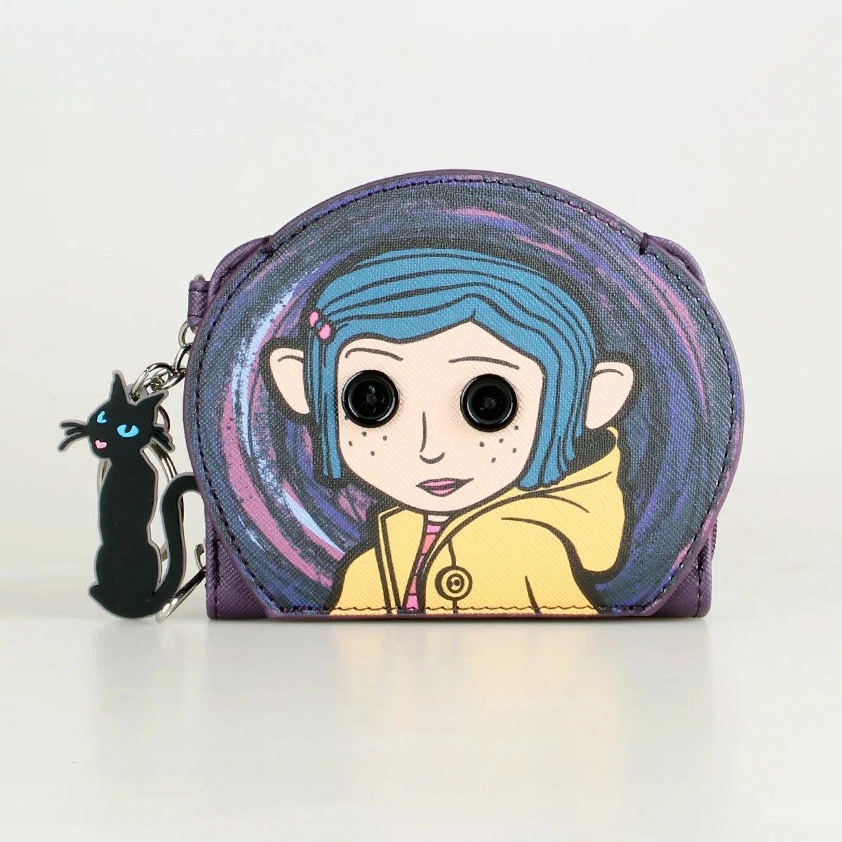 Portamonete caroline dolce cartone animato Mini portafoglio carino Porta carte portatile Accessorio quotidiano per ragazze