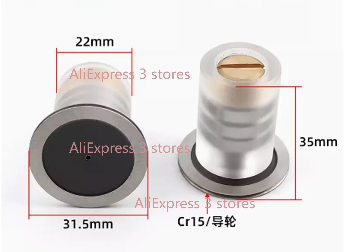 Пластиковый ролик сиденья OD22 * L35 мм, направляющее колесо в сборе, односторонняя для электроэрозионной машины для резки проволоки, 1 шт., высокое качество