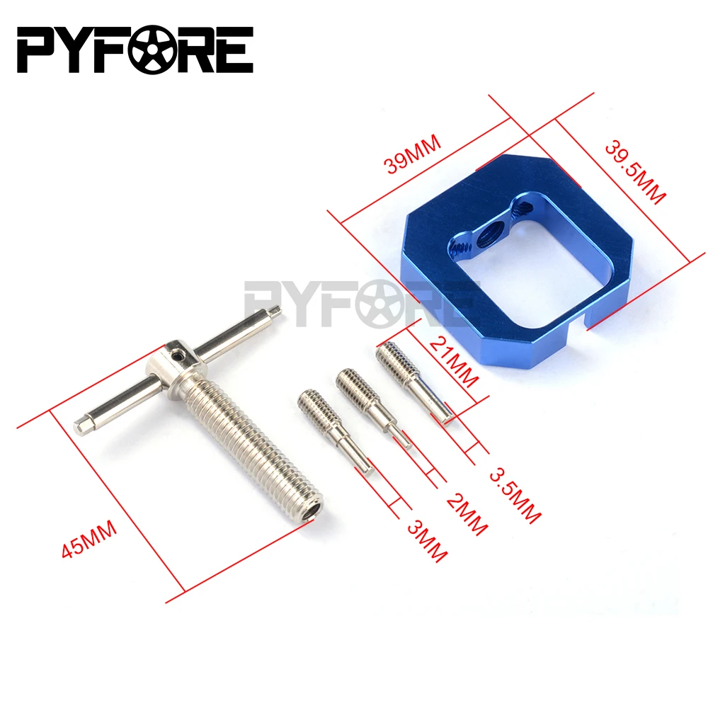 PYFORE RC Motor Getriebe Puller Universal Motor Ritzel Extractor Remover Professionelle Werkzeuge Für RC Motor Upgrade Zubehör