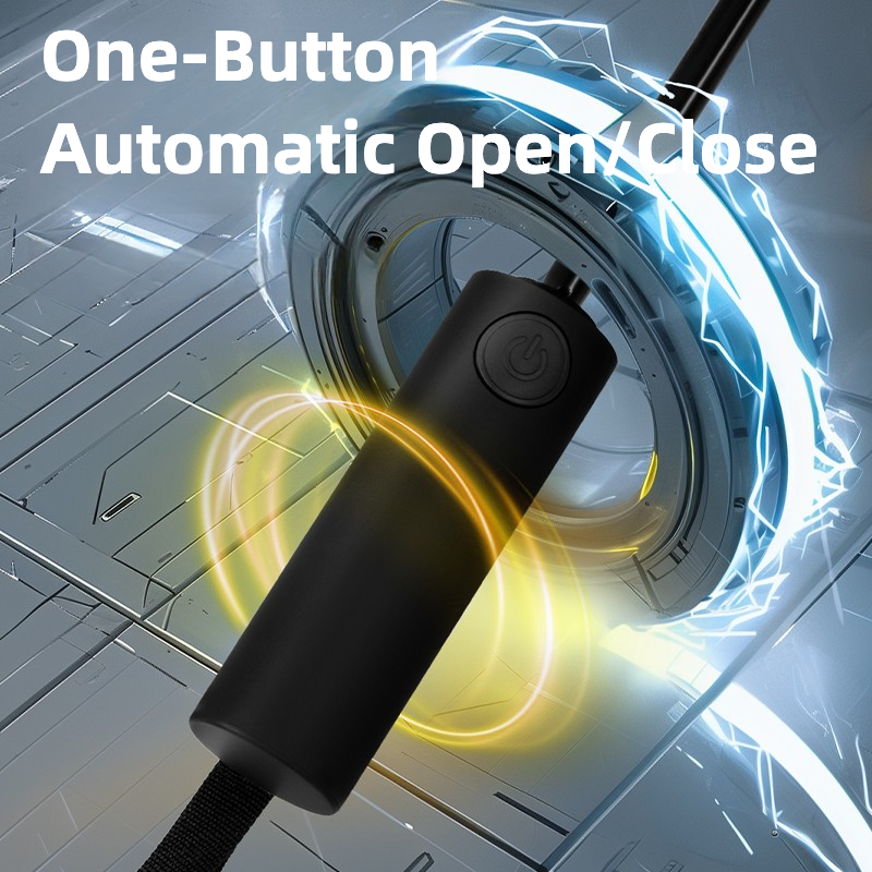 Windproof Automatic Umbrella 80 Reinforced Fiberglass Ribs, Stormproof UV 50+  for Men Women, Compact Folding Sun Rain Umbrellas