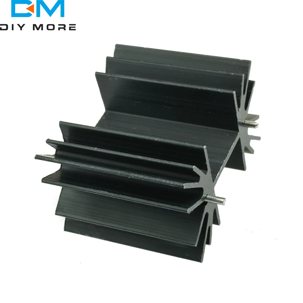 Raffreddamento del dissipatore di calore in alluminio IC da 1 pz 35x42x25,4 mm per transistor del modulo