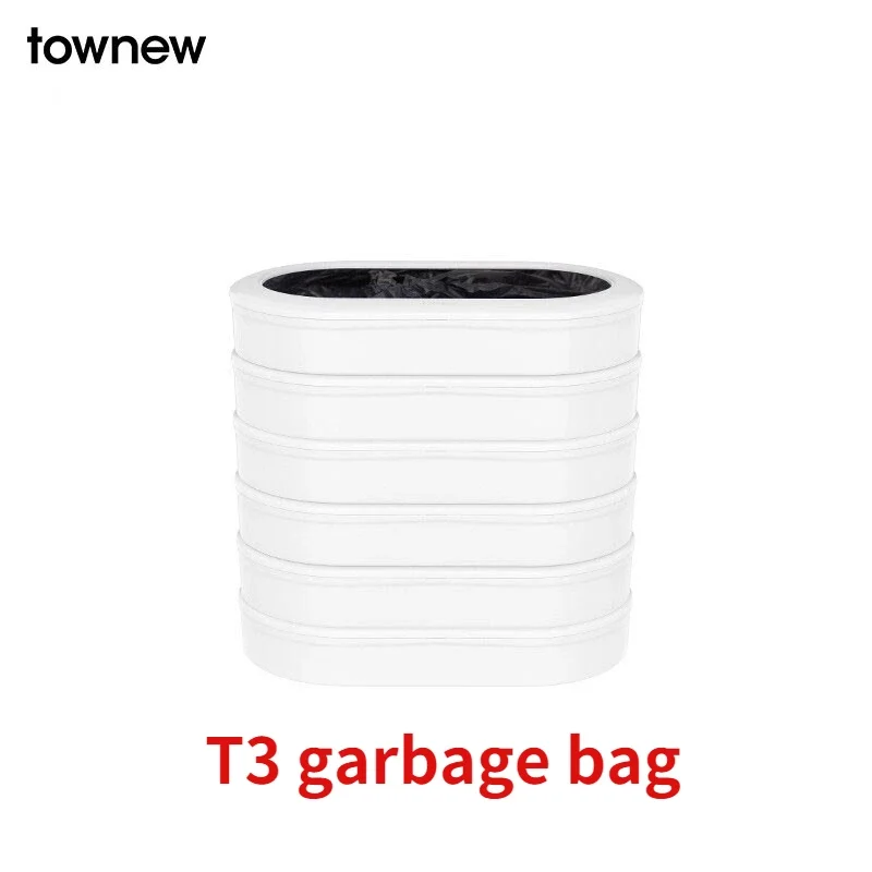 新しい TOWNEW T1 および T3 耐久性のあるゴミ袋 |   スマートキッチンゴミ箱用詰め替えリング