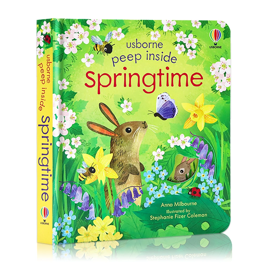 PeepVN Bên Trong Usborne Sách Tiếng Anh Giáo Dục Cuốn Sách Hình Dành Cho Trẻ Em Trẻ Em Câu Chuyện Cổ Tích Đồ Chơi Học Tập Montessori Chất Liệu Quà Tặng