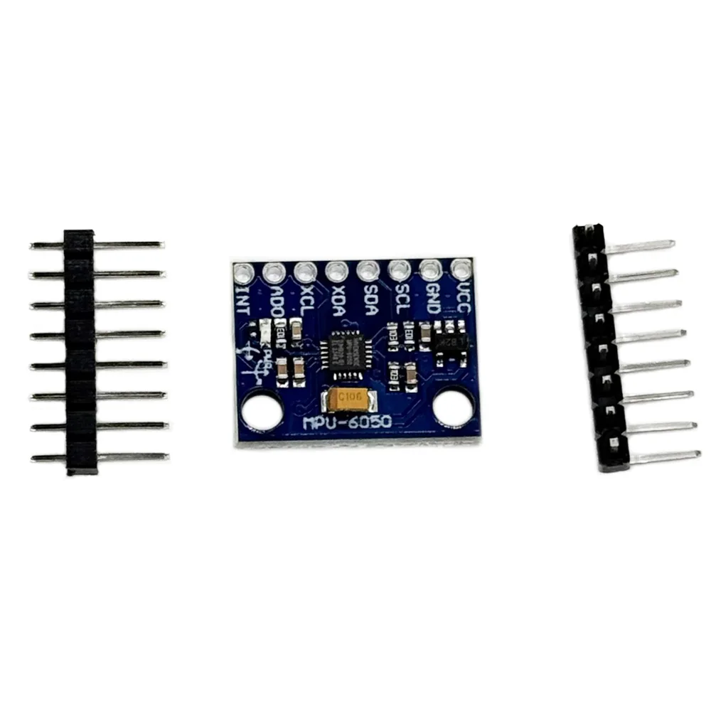 1Set GY-521 MPU-6050 MPU6050 3 Axis Analog Gyroscope Sensors + Accelerometer Module For ATmega328P With Pins 3-5V DC Moudle