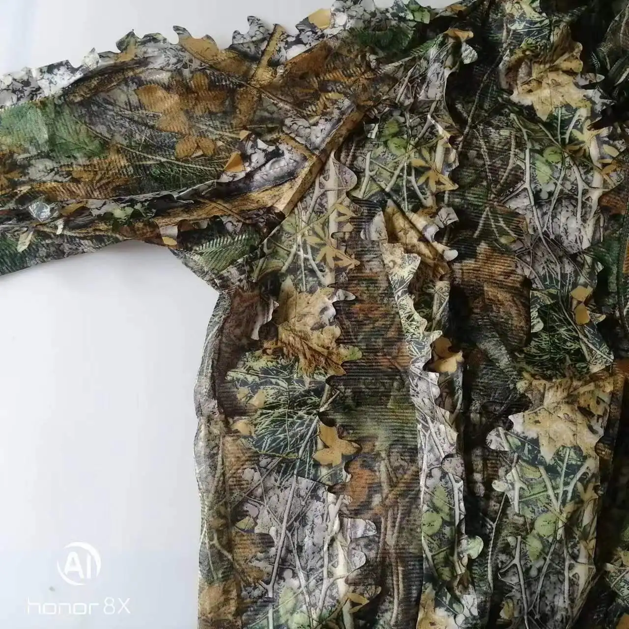 Homens mulheres crianças ao ar livre ghillie terno camuflagem roupas selva terno cs treinamento folhas roupas de caça terno calças jaqueta com capuz