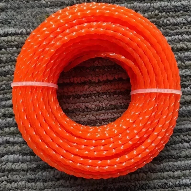 COSY-cortadora de césped de 2,4mm/2,7mm/3mm/3,3mm/4mm, hilo de nailon, desbrozadora en espiral, accesorios para cortacésped, herramienta de jardín