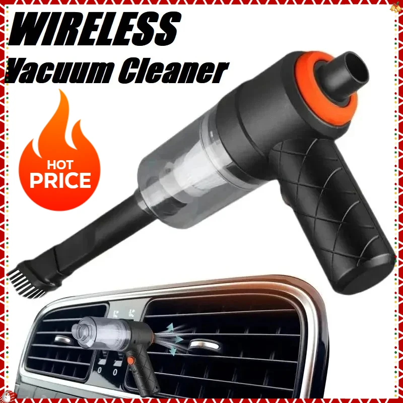 New 6000PA Car Vacuum Cleaner Portable Wireless Cleaner for Home Appliance Poweful Cleaning Machine Car Cleaner for Keyboard