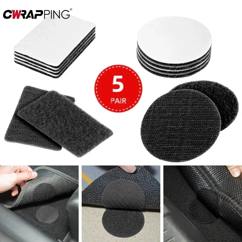 5 pçs tapete de carro fita adesiva adesivo para bmw e46 e90 e60 f10 f30 e39 e36 f20 e92 e87 g30 x5 e70 e91 f11 f31 acessórios automóveis