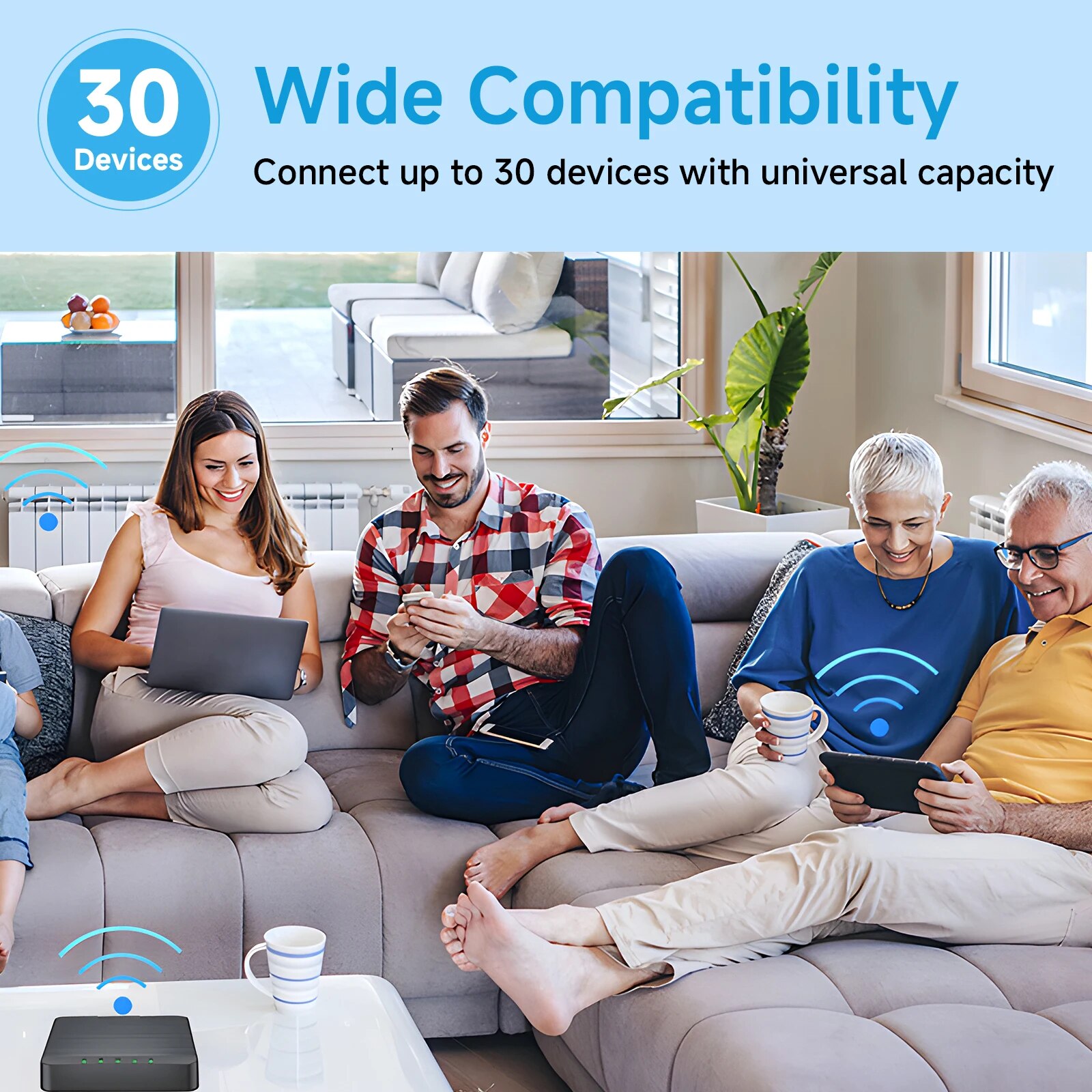 4g lte router com wifi sim cartão modem, amplificador wifi carro, fonte de alimentação 5v usb e 30 dispositivos de suporte