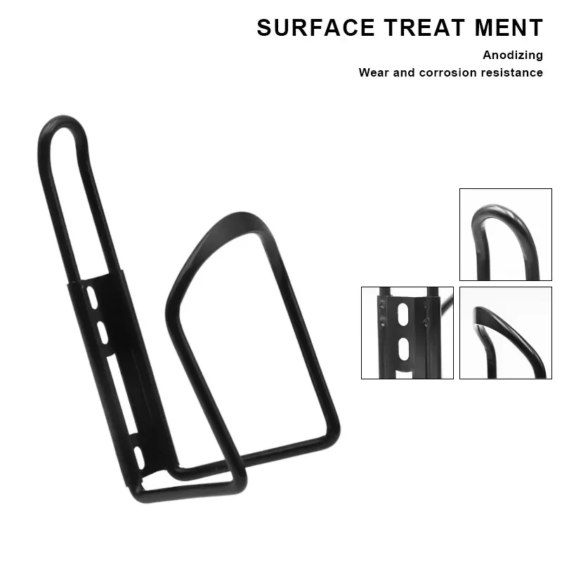 Alumínio Alloy Bicycle Bottle Holder, Ciclismo, Bebida, Water Bottle Rack, Montagem para Mountain Folding Bike Cage