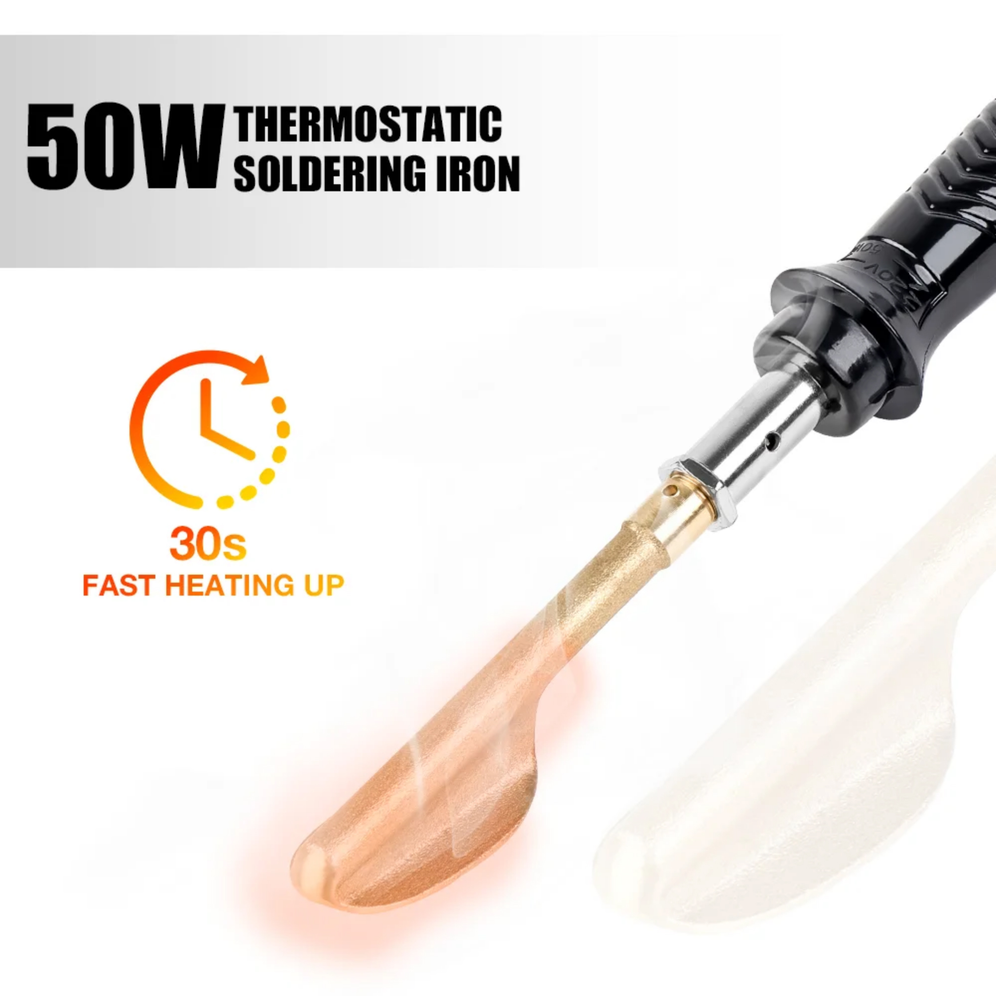 220V Electric Soldering Iron 20 Rods Plastic Welding Machine Smoothing Tool Plastic Crack Repair Spatula For Car Bumper Repair