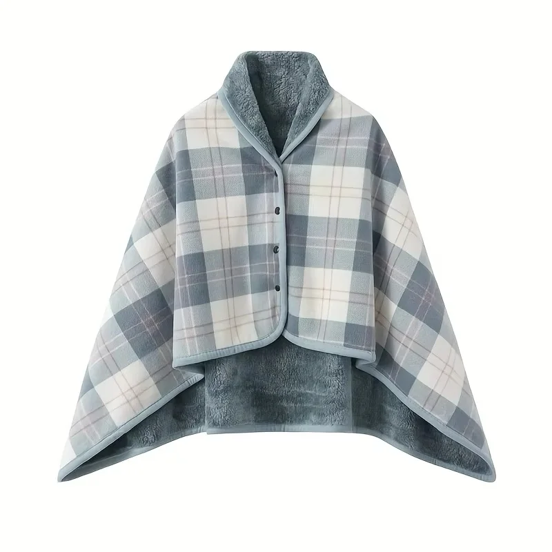 1pc Wearable Blankets Shawl Blanket Flannel Lazy Casual Office Blanket 1pc Wearable Blankets Shawl Blanket Flannel Lazy Casual O