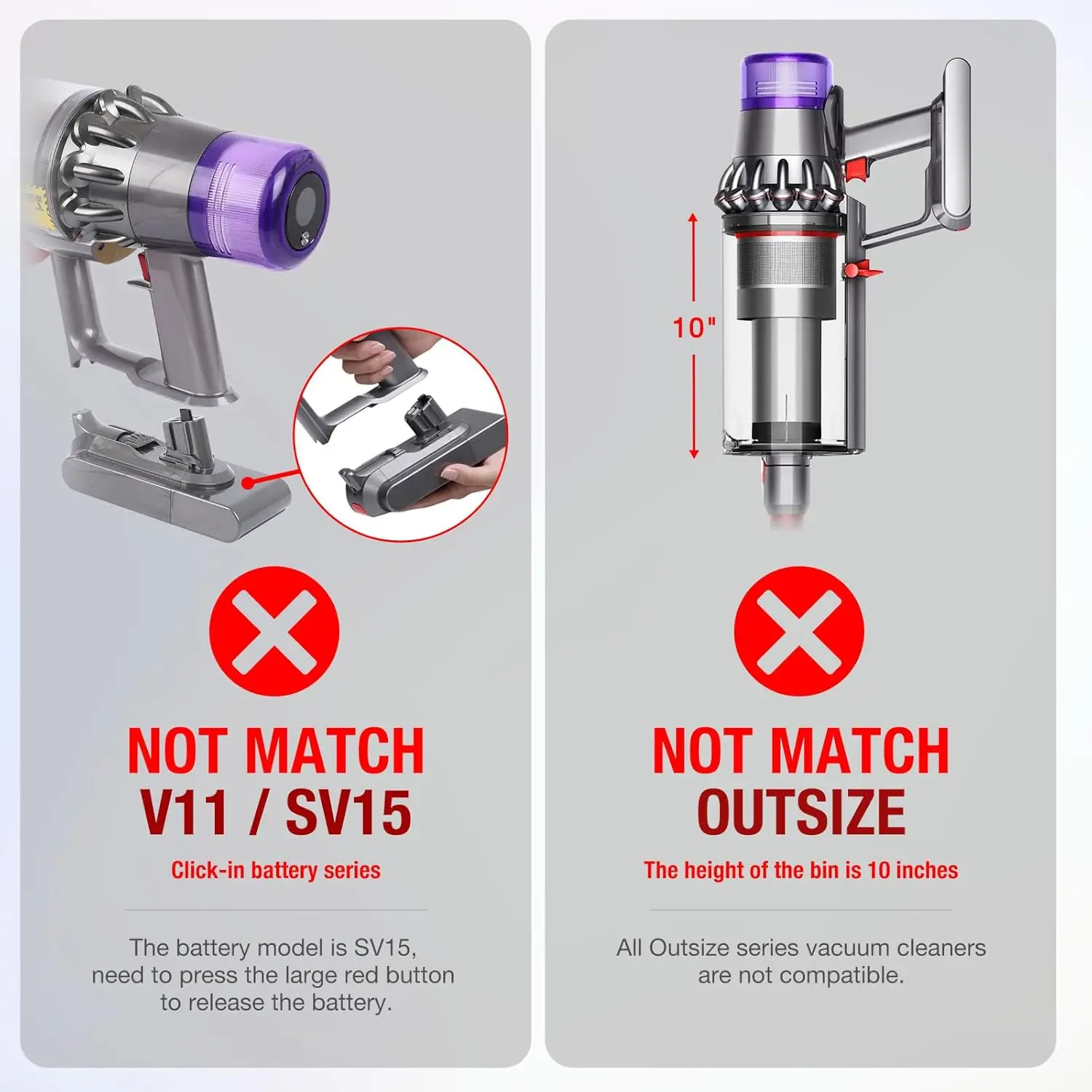 For Dyson V11 SV14 Motor handle Main Body Motor Cyclone Assembly Part motor accessories engine handle shell