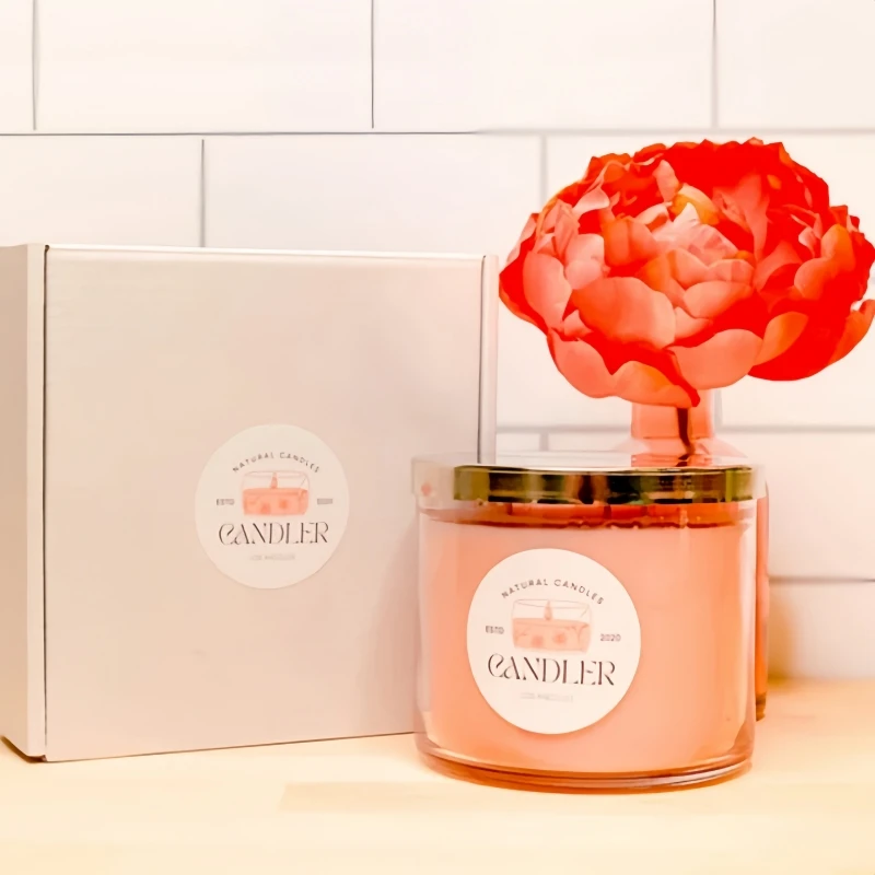 500PCS Custom Stickers and Personalized Logo Wedding Birthday Gift Box Stickers Design Own Logo Stickers Pack Customize Stickers