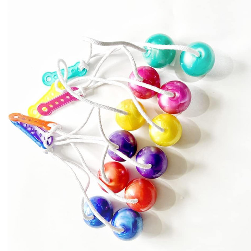Noise Maker Clackers Ball Lato Lato Swing Balls On A String ADHD Fidget Toys For Anxiety And Stress Relief Adults Kids Gifts