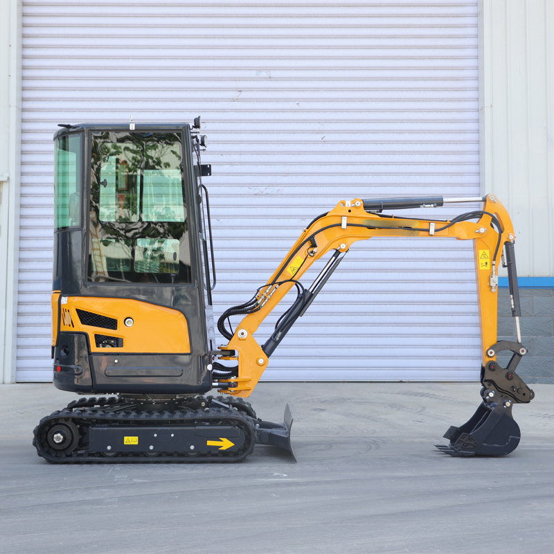 Мини-экскаватор 2-тонный экскаватор новый гидравлический гусеничный экскаватор Многофункциональный экскаватор