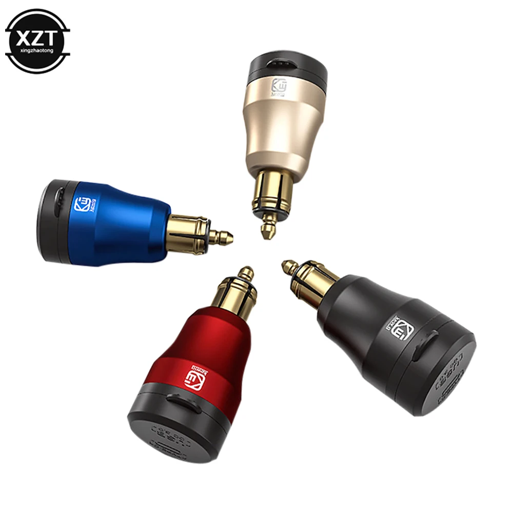 Cargador USB de aluminio tipo C PD, cargador rápido QC 3,0 de 30W, resistente al agua para enchufe Hella DIN BMW Ducati Triumph