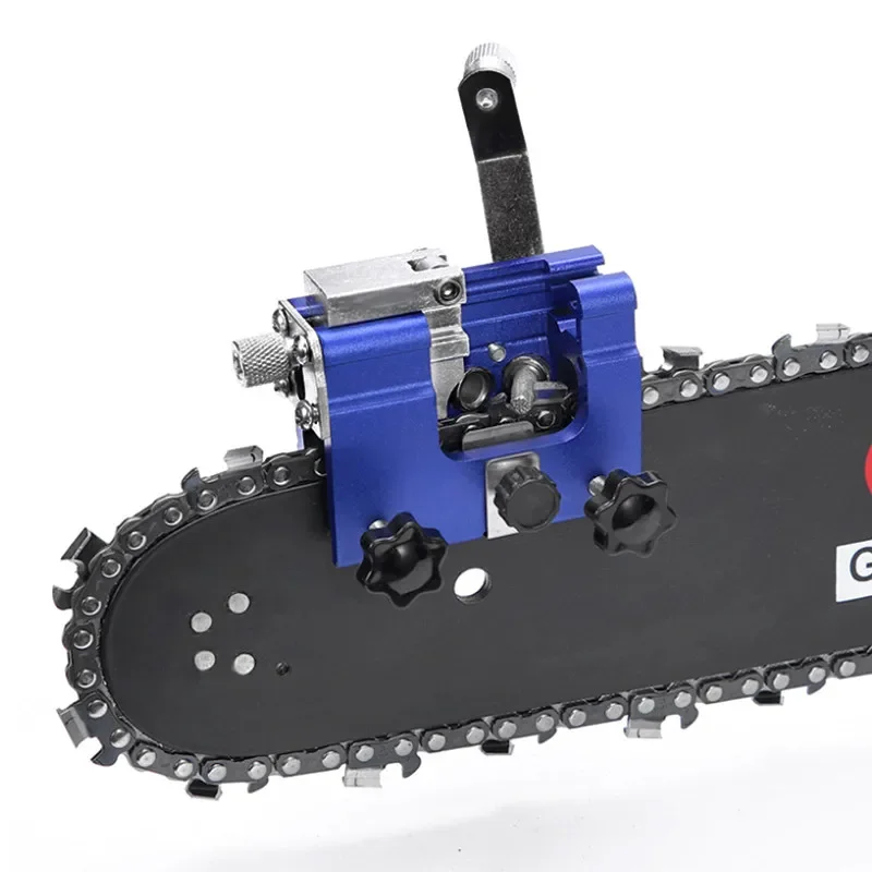 Chainsaw Sharpener Jig Portable Manual Chainsaw Chain Sharpening for Most Chain Saws and Electric Saws with Sharpening Heads